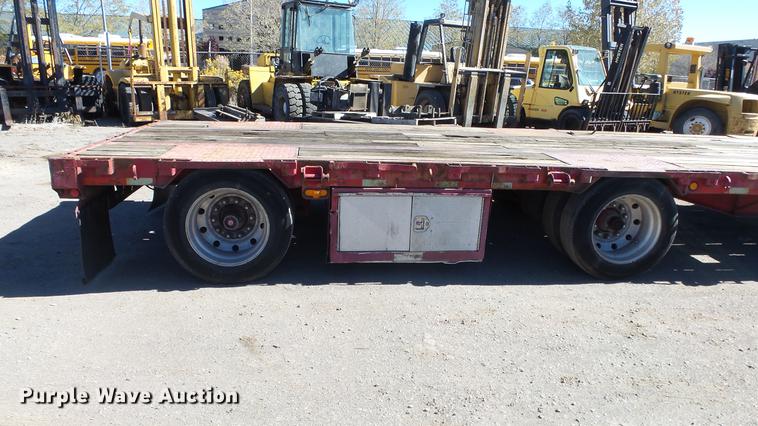 image for item DG2750 1986 Great Dane drop deck trailer