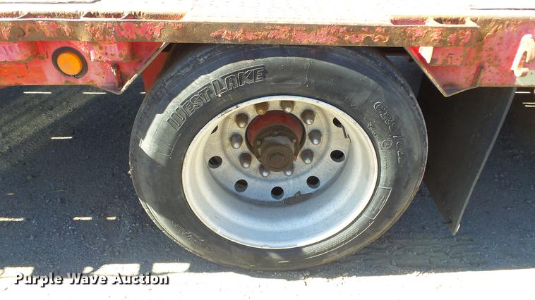 image for item DG2750 1986 Great Dane drop deck trailer