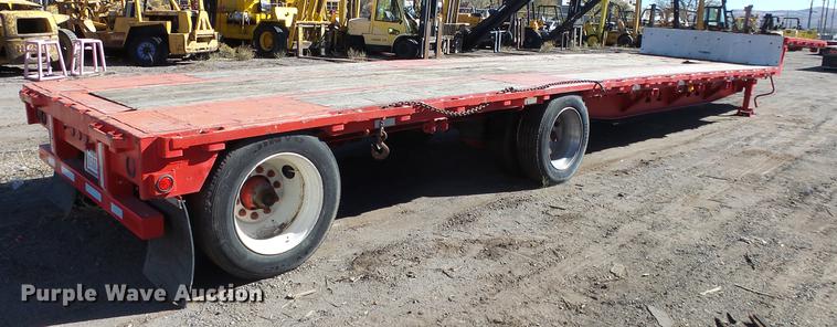 image for item DG2751 2001 Trail King TK70LCS-452 drop deck trailer