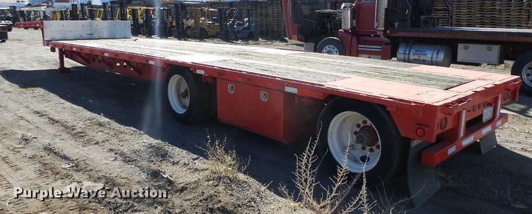 image for item DG2751 2001 Trail King TK70LCS-452 drop deck trailer