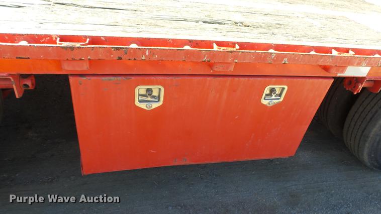 image for item DG2751 2001 Trail King TK70LCS-452 drop deck trailer