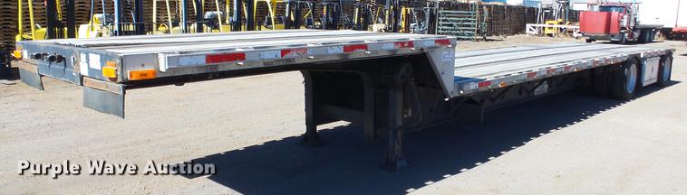 image for item DG2752 1999 Transcraft DTL2000 drop deck trailer