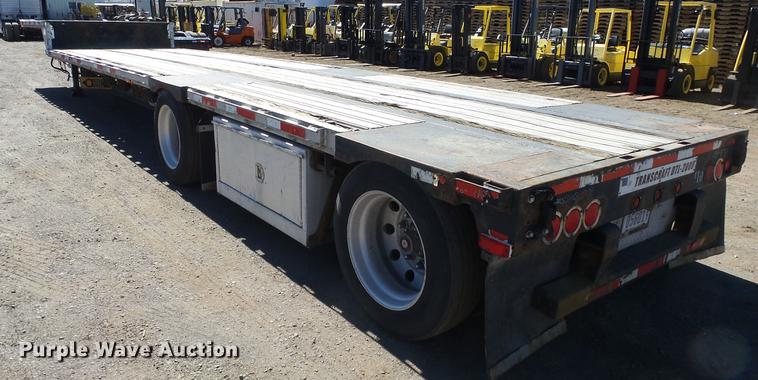 image for item DG2752 1999 Transcraft DTL2000 drop deck trailer