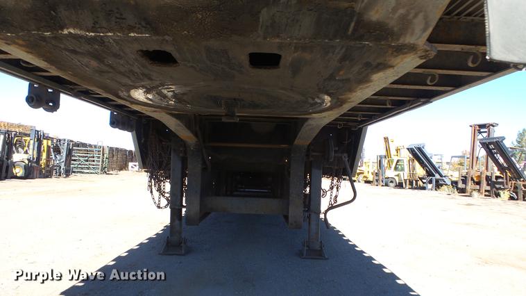 image for item DG2752 1999 Transcraft DTL2000 drop deck trailer