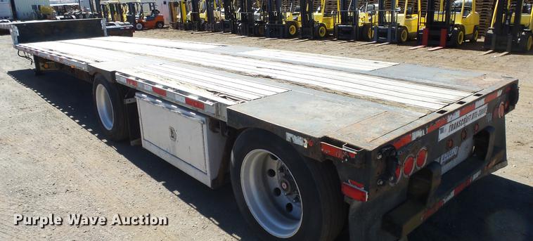 image for item DG2752 1999 Transcraft DTL2000 drop deck trailer