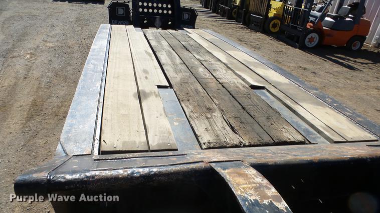 image for item DG2753 1981 Cozad RGN lowboy equipment trailer