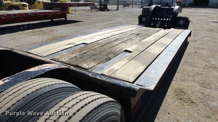 image for item DG2753 1981 Cozad RGN lowboy equipment trailer