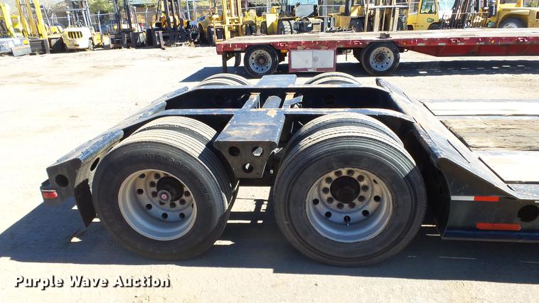 image for item DG2753 1981 Cozad RGN lowboy equipment trailer