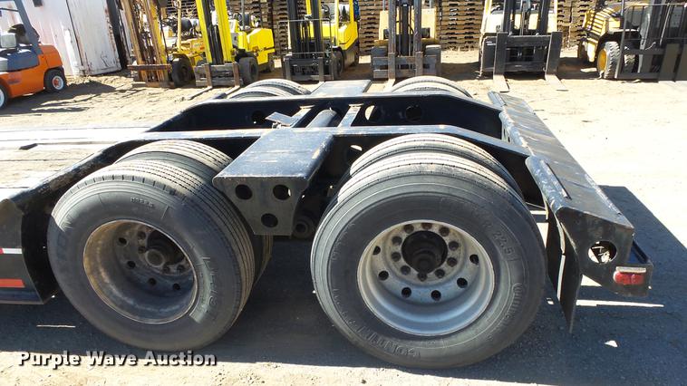 image for item DG2753 1981 Cozad RGN lowboy equipment trailer