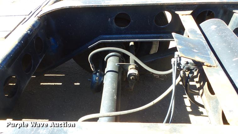 image for item DG2753 1981 Cozad RGN lowboy equipment trailer