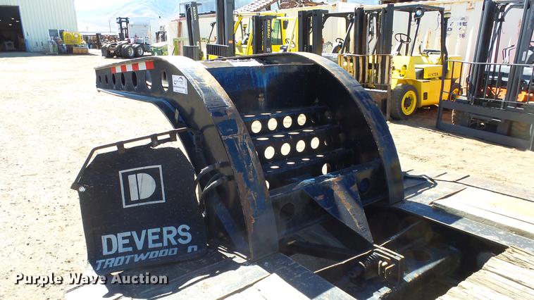 image for item DG2753 1981 Cozad RGN lowboy equipment trailer
