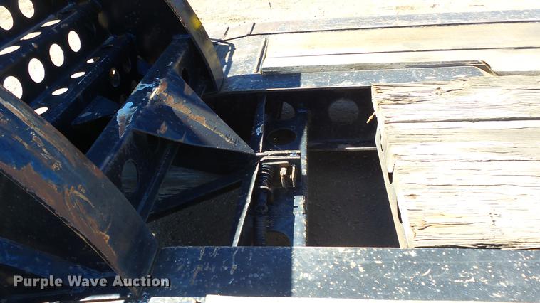 image for item DG2753 1981 Cozad RGN lowboy equipment trailer