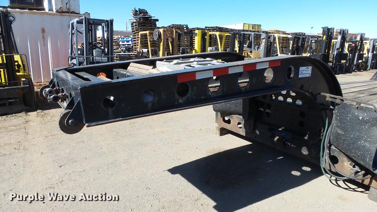 image for item DG2753 1981 Cozad RGN lowboy equipment trailer