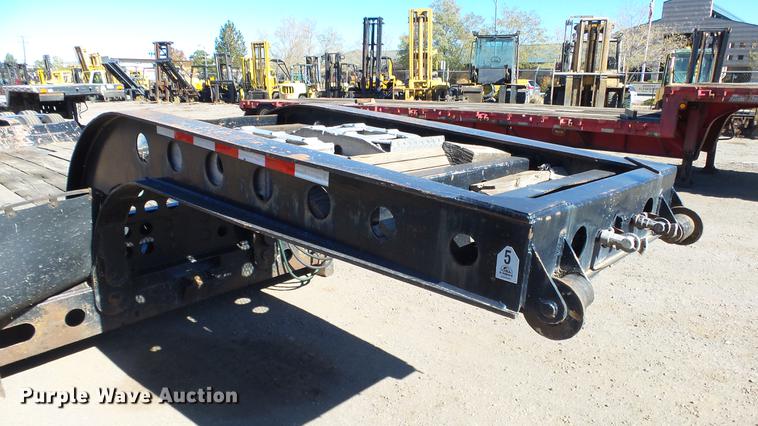 image for item DG2753 1981 Cozad RGN lowboy equipment trailer