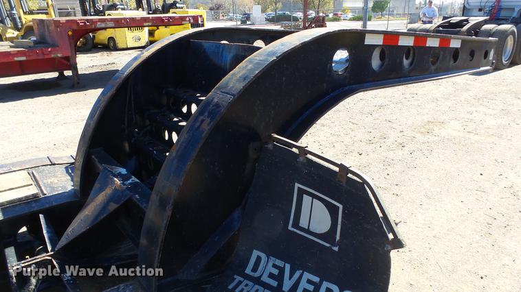 image for item DG2753 1981 Cozad RGN lowboy equipment trailer