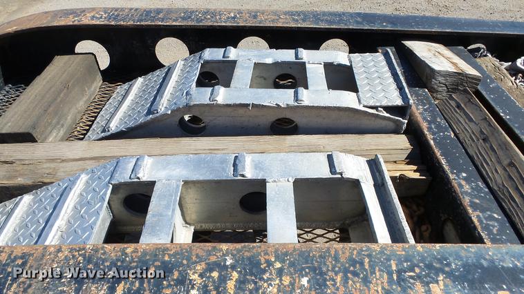 image for item DG2753 1981 Cozad RGN lowboy equipment trailer