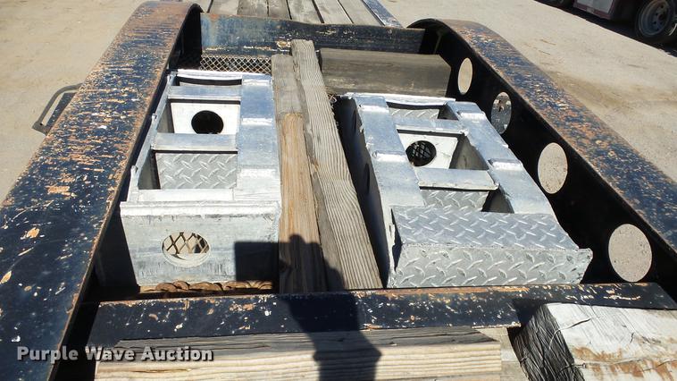 image for item DG2753 1981 Cozad RGN lowboy equipment trailer