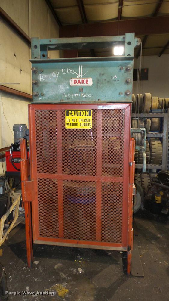 image for item FI9267 Dake 33-24 tire press