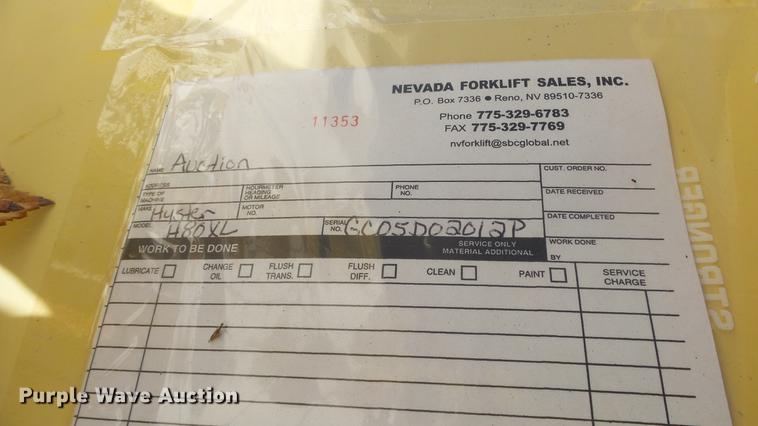 image for item FQ9250 1993 Hyster H80XL forklift