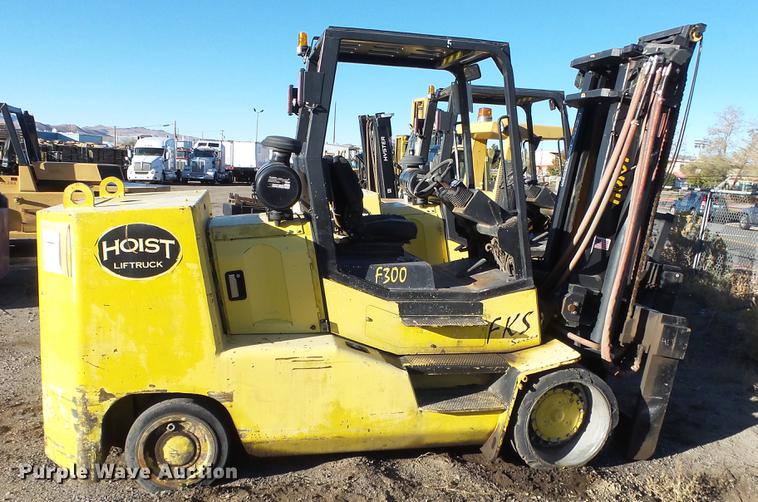 Hoist F300 FKS series forklift in Reno, NV Item FQ9273 sold Purple Wave