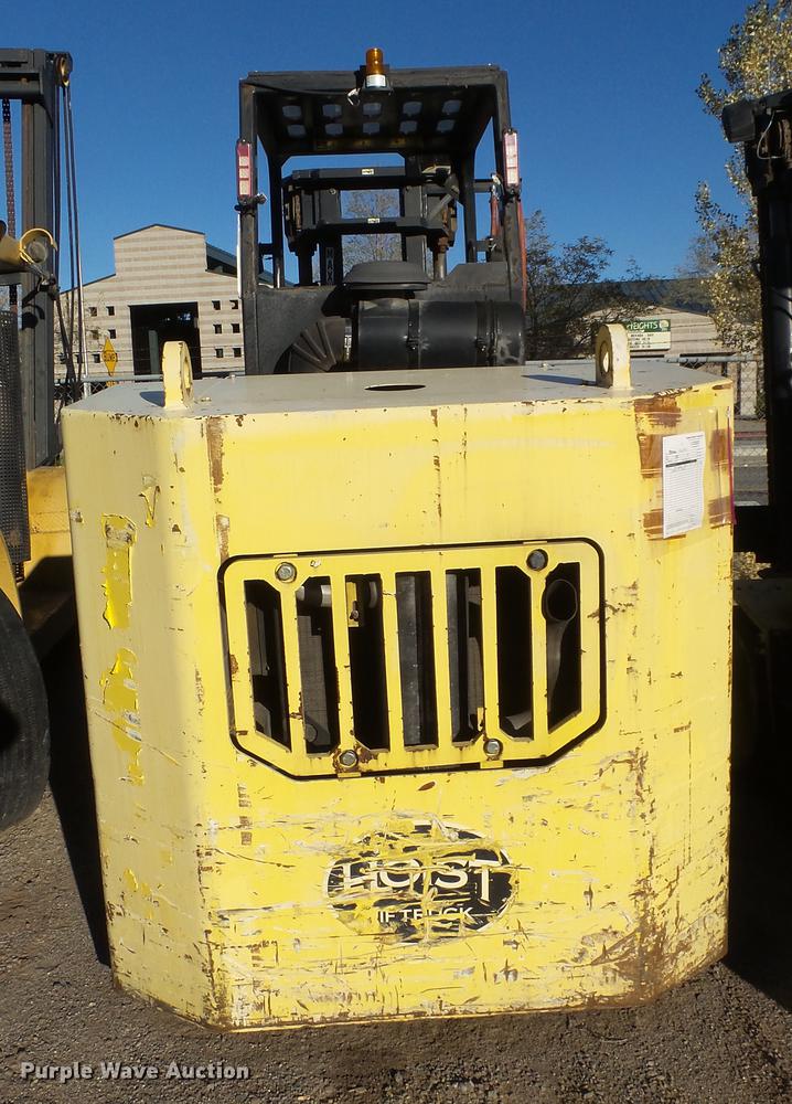 Hoist F300 FKS Series forklift in Reno, NV Item FQ9274 sold Purple Wave