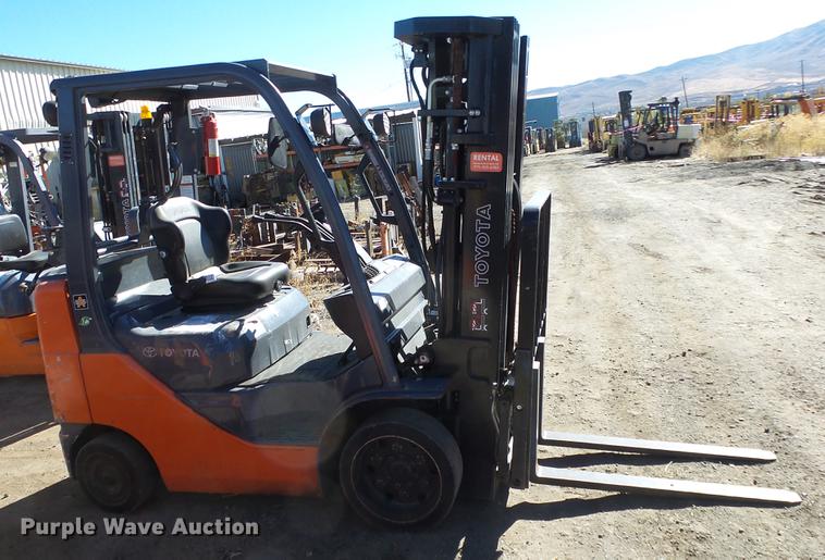 image for item FQ9319 2008 Toyota 8FGCU25 forklift