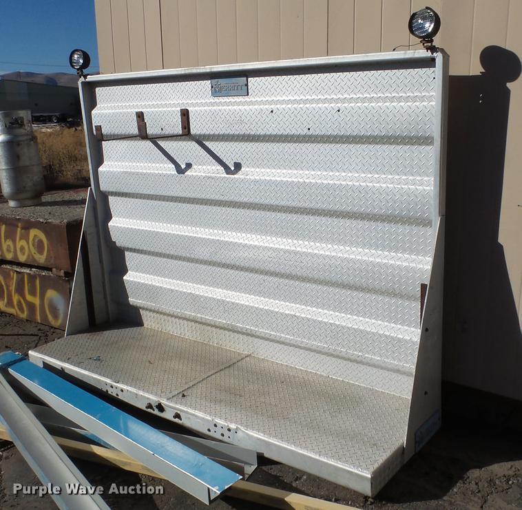 image for item FQ9416 Merritt diamond plate/aluminum headache rack