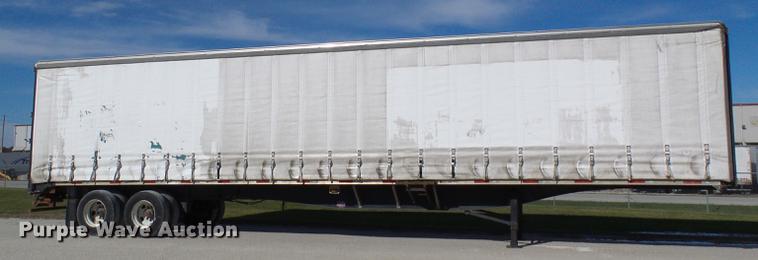 image for item DB2034 2011 Utility TS2CHA side curtain dry van trailer