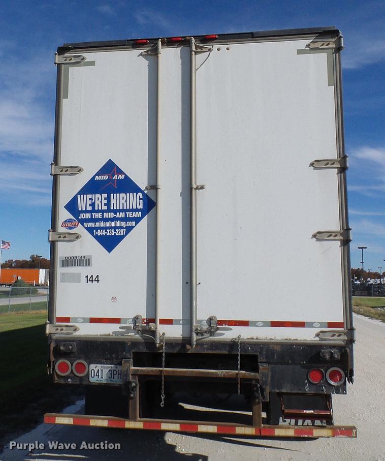 image for item DB2034 2011 Utility TS2CHA side curtain dry van trailer