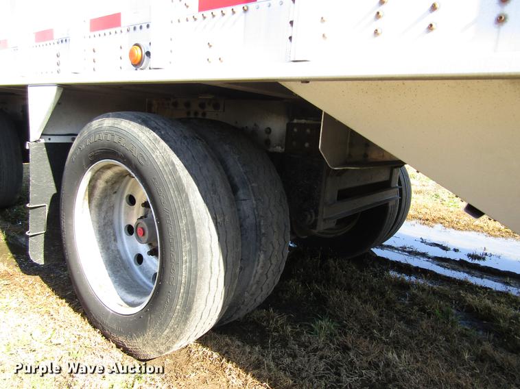 image for item DB4757 2004 Corn Husker 800 double hopper bottom grain trailer