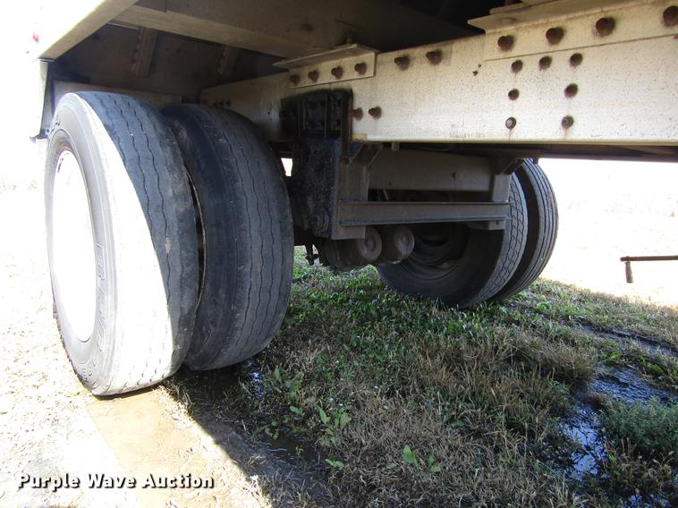 image for item DB4757 2004 Corn Husker 800 double hopper bottom grain trailer