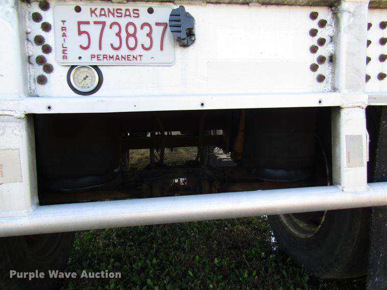 image for item DB4757 2004 Corn Husker 800 double hopper bottom grain trailer