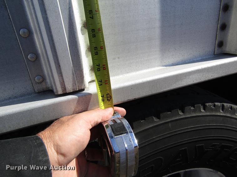 image for item DB4757 2004 Corn Husker 800 double hopper bottom grain trailer