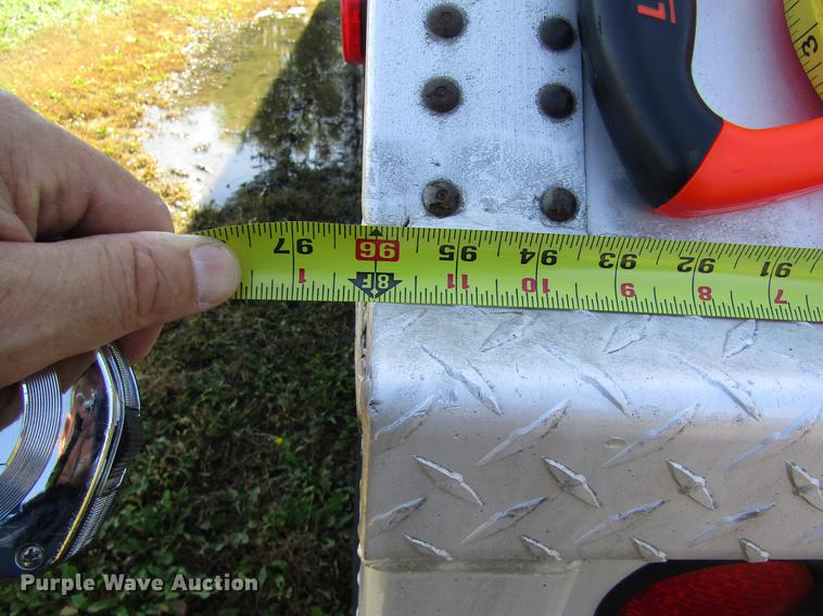 image for item DB4757 2004 Corn Husker 800 double hopper bottom grain trailer