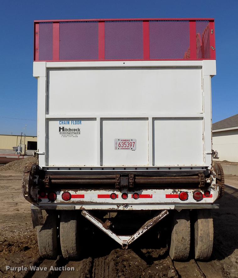 image for item DB9040 2012 Hitchcock APL36 live bottom silage trailer