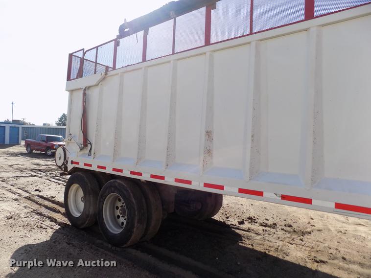 image for item DB9040 2012 Hitchcock APL36 live bottom silage trailer