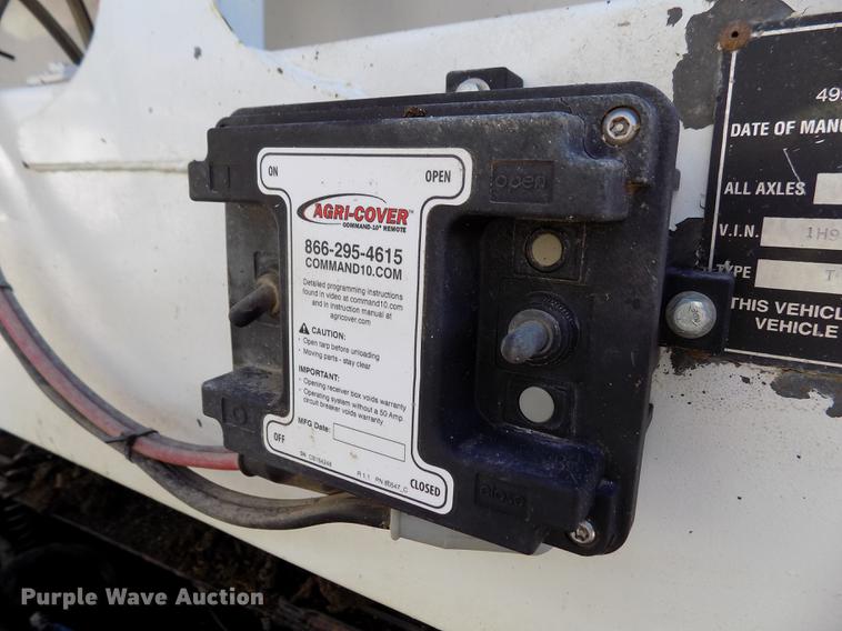 image for item DB9040 2012 Hitchcock APL36 live bottom silage trailer