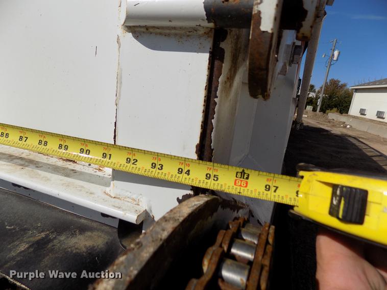 image for item DB9040 2012 Hitchcock APL36 live bottom silage trailer