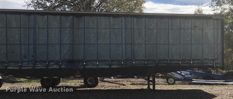 image for item DC0160 1995 Nu Van Technology side curtain dry van trailer