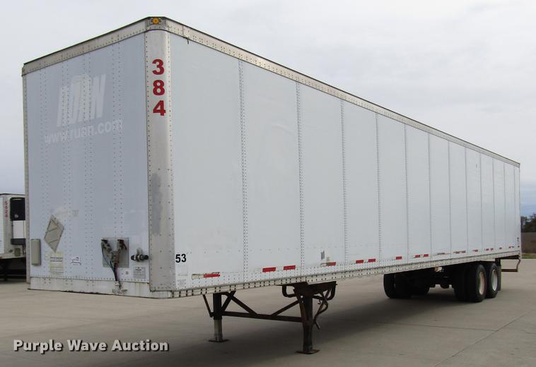 image for item DD3784 2000 Wabash dry van trailer
