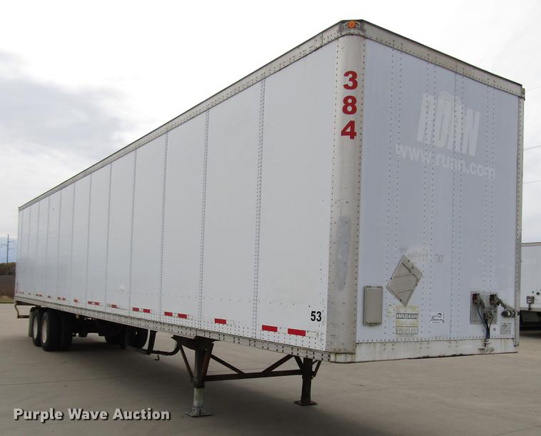 image for item DD3784 2000 Wabash dry van trailer