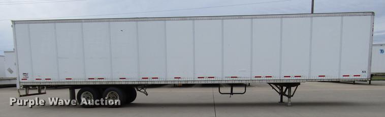 image for item DD3784 2000 Wabash dry van trailer