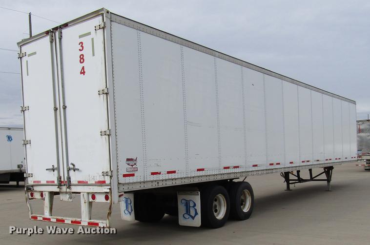 image for item DD3784 2000 Wabash dry van trailer