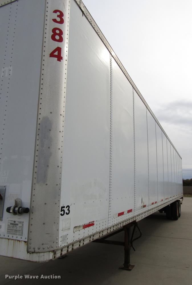 image for item DD3784 2000 Wabash dry van trailer