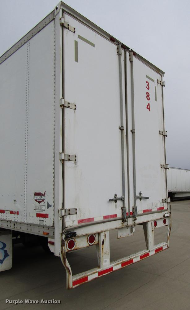 image for item DD3784 2000 Wabash dry van trailer