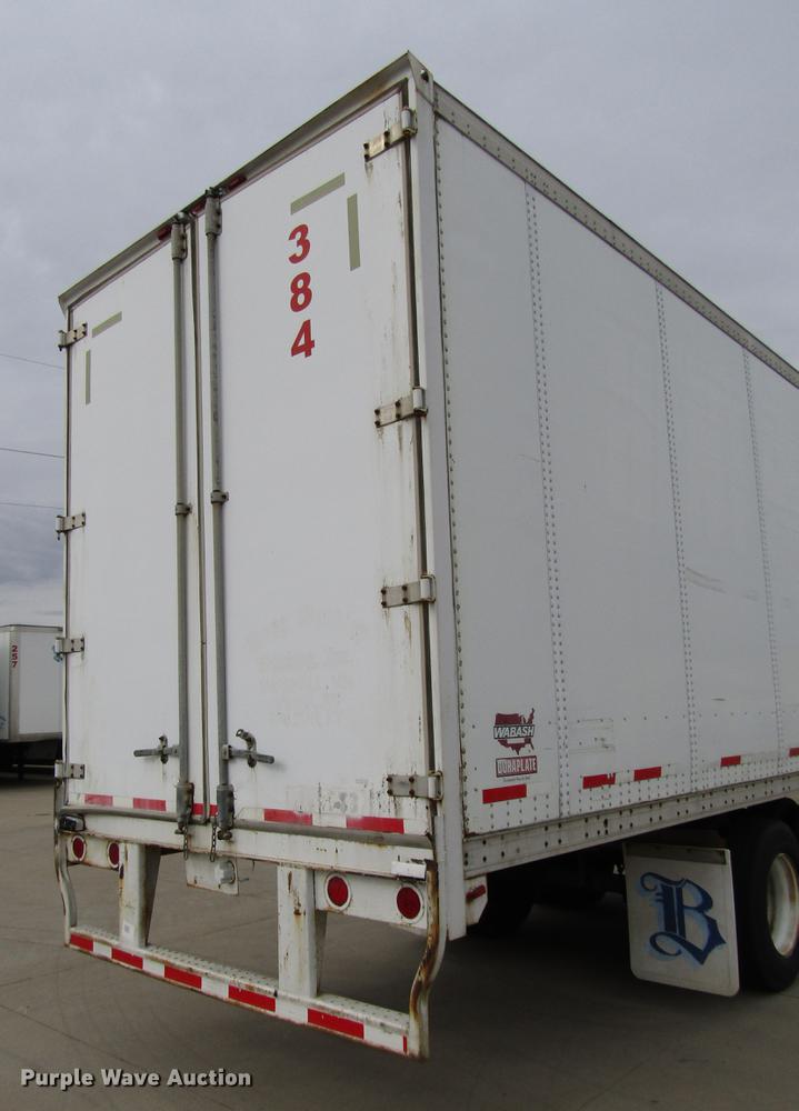 image for item DD3784 2000 Wabash dry van trailer