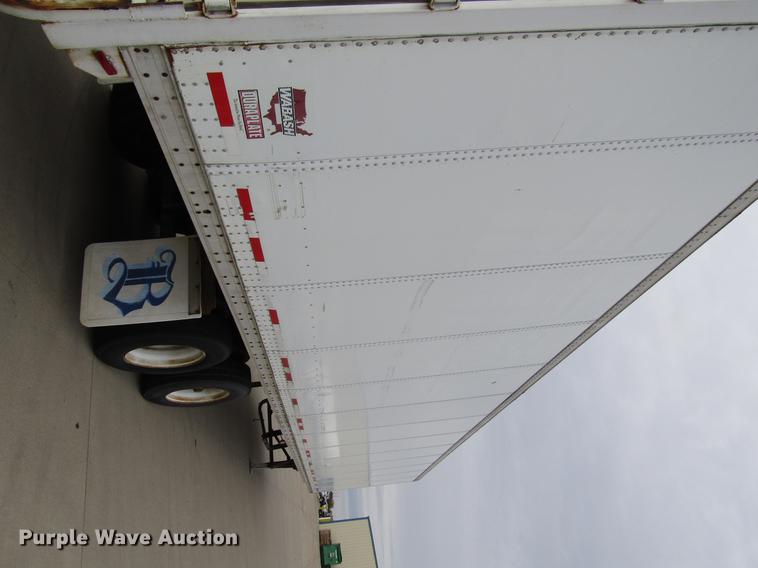 image for item DD3784 2000 Wabash dry van trailer