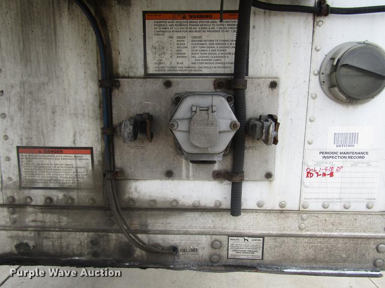 image for item DD3785 2004 Great Dane 7811TZ-1A refrigerated van trailer