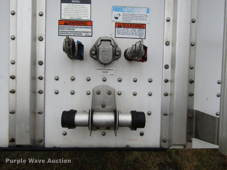 image for item DD3801 2017 Merritt double hopper bottom grain trailer