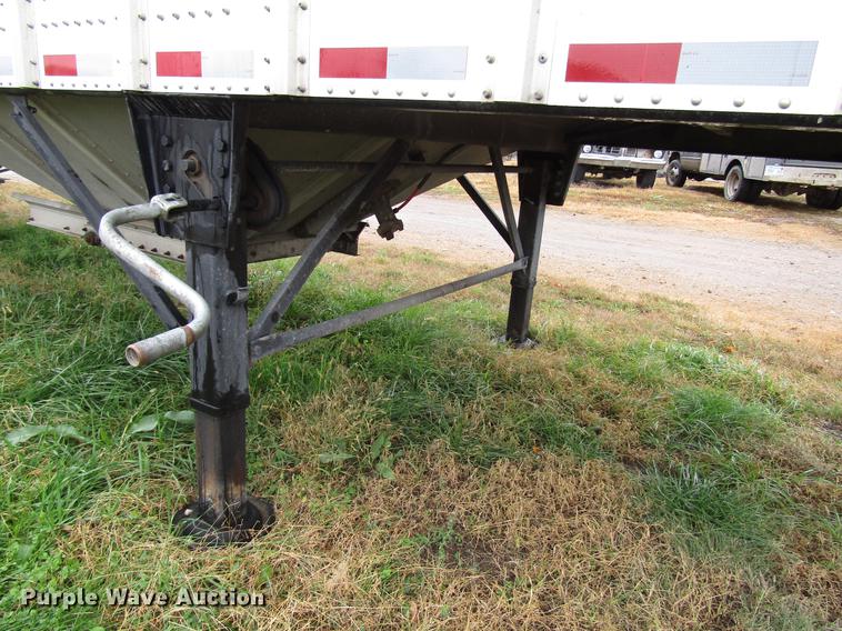 image for item DD3801 2017 Merritt double hopper bottom grain trailer